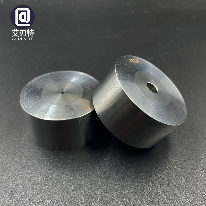 Tungsten Steel Dies YG8 Grade HRC71-73 Mirror Lapping D40x19mm Steel Part Customization Cemented Carbide Wire Drawing Dies