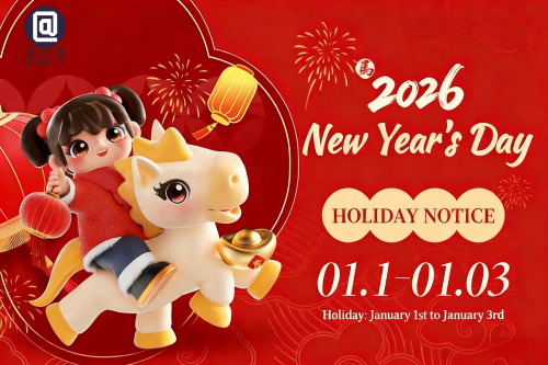 2026 New Year's Day Holiday Notice