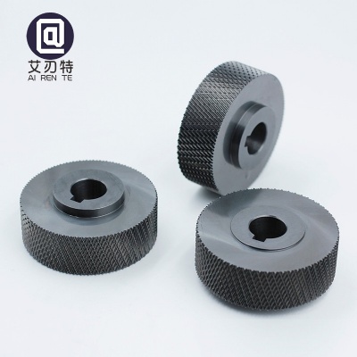 Non-Standard Customized YG15 Tungsten Carbide Net Pattern Knurling Roller with 58*15*23.8mm