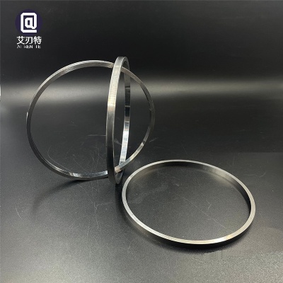 YWN8 Custom High Temperature Sintered TC Tungsten Carbide Flat Ring for Mechanical Seal Gasket Ring Hard Alloy Wear Seal Ring