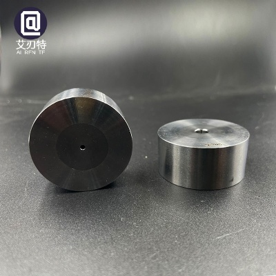 Tungsten Steel Dies YG8 Grade HRC71-73 Mirror Lapping D40x19mm Steel Part Customization Cemented Carbide Wire Drawing Dies