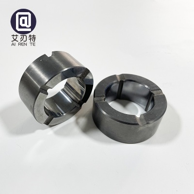 Cemented Carbide Bushing with Inner Groove for Pump & Machine Tool Anti-rotation Precision Machine Tungsten Carbide Shaft Sleeve