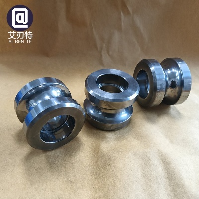 Tungsten Carbide Wire Guide Roller/Guide Wheel Anti-Wear Metal Pulley Wire Guide CNC Components Custom Machining Service Tools