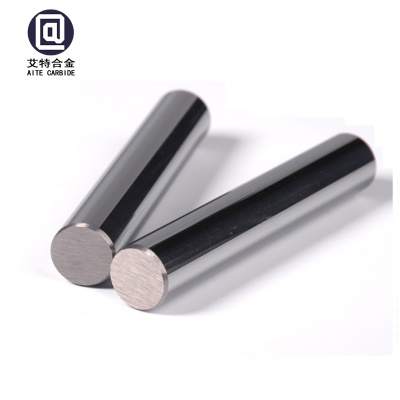 Solid Short Tungsten Carbide Rods Ground h6 with Chamfer, Carbide Round Bar YL10.2/YG10