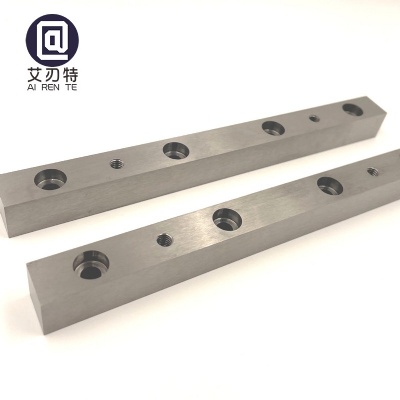 High Wear-Resistant Carbide Strip Tool Blade for Aluminum Processing Sintered Cemented Carbide Finished Product